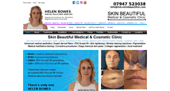 Desktop Screenshot of hm-skinbeautiful.com
